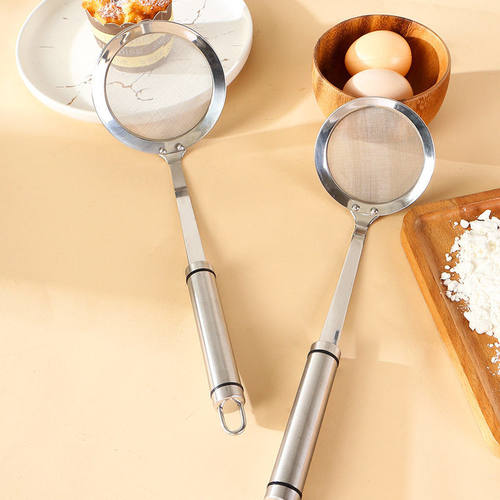 304不锈钢豆浆过滤网筛火锅漏勺果汁辅食过滤网 隔油网漏面粉筛子