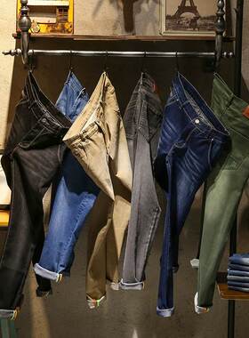 men jeans jogger pants trousers for men ripped jeans 牛仔裤