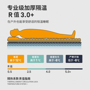 防潮地垫床垫睡觉打地铺家用办公室午睡垫 户外充气垫帐篷垫子加厚