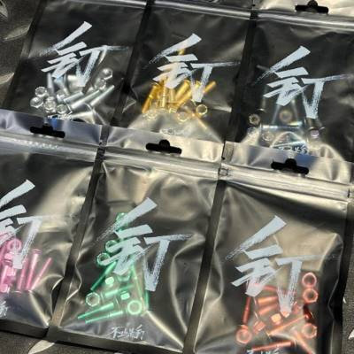 不止滑板桥钉 DBH BD专业内六角平头彩色黑色金色滑板板钉 多色选