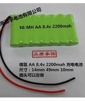 NI-MH AA 2200mah 2000mah 8.4v镍氢充电电池组 设备仪器玩具