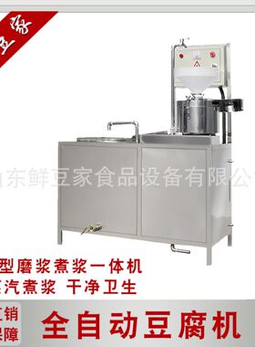 现代化豆腐机器 豆腐机家用自动E智能 不锈钢豆干机多功能