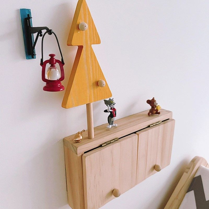 优选插座遮挡面板盖板杰瑞u的门装饰开 关贴实木按钮边框保护