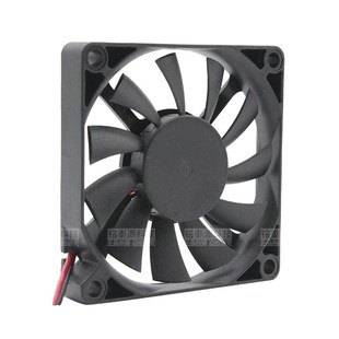 全新7010散热风扇 5V 12V 24V机箱显卡CPU静音超薄USB双滚珠7厘米