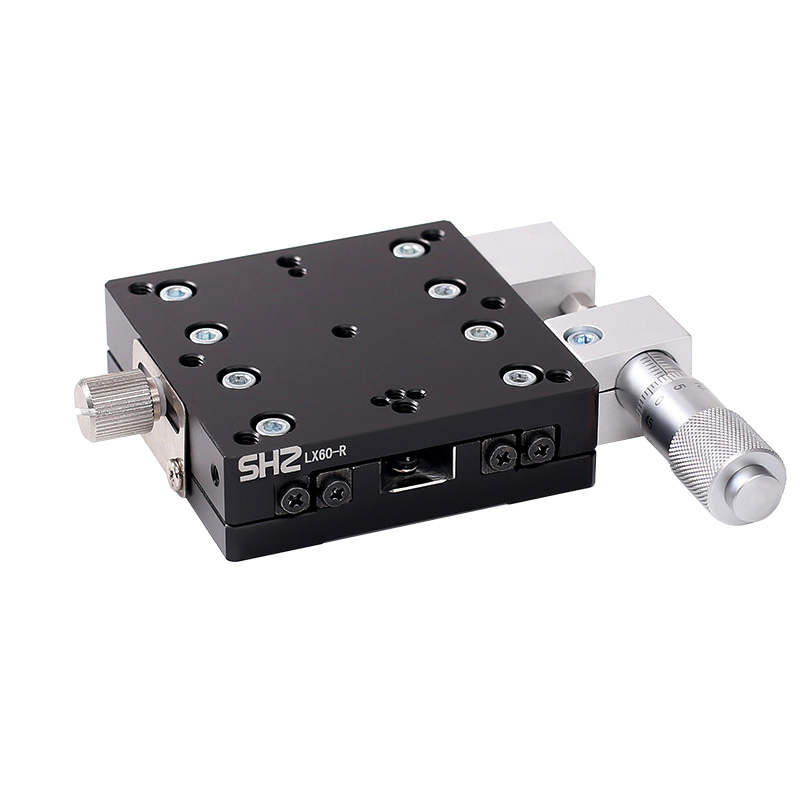 XY轴位移平台手动微调工作LX40LY60/LZ80/90精密光学移动十字滑台