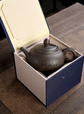 茶壶紫砂壶大号430m正宗泡茶壶家用仿古壶原矿紫砂l功夫茶具套装