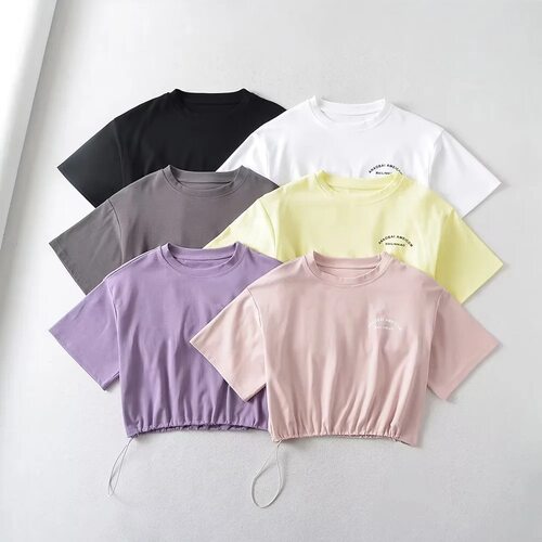womenclothes美式短款高