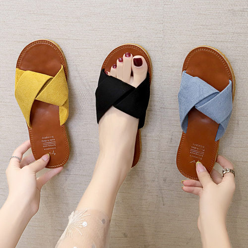 shoeswomen凉拖鞋女外穿