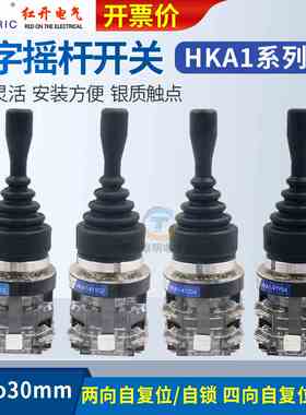 红开十字开关hka1-41z02两向41y02四向41z04自锁41y04自复位开关