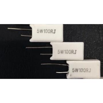 水泥电阻 5W 10K 20K 47K 51K  62K 68K 75K 立式10个6元 全新
