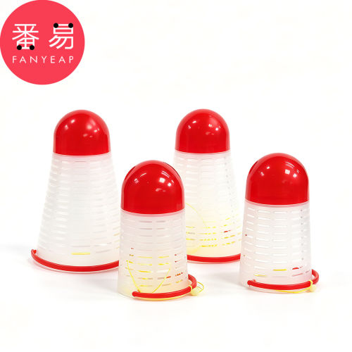 打窝器A2pn008-羽毛球形打窝器带线投饵器钓鱼工具渔具用品
