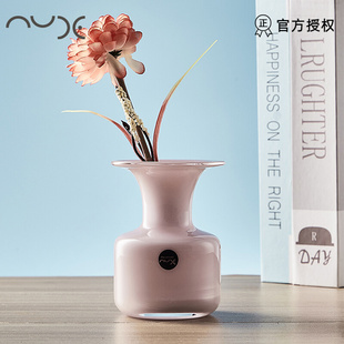 Nude努德土耳其进口水晶玻璃简约现代欧式 迷你小花瓶花器客厅创意
