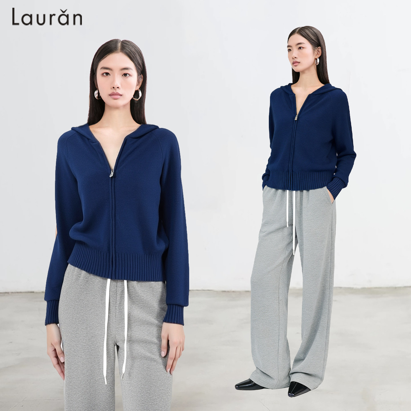 许我耀眼赵露思同款灰色直筒休闲裤女秋冬宽松百搭阔腿卫裤长裤子,女装/女士精品,卫裤,淘宝优惠券,粉丝福利购,淘宝优惠卷