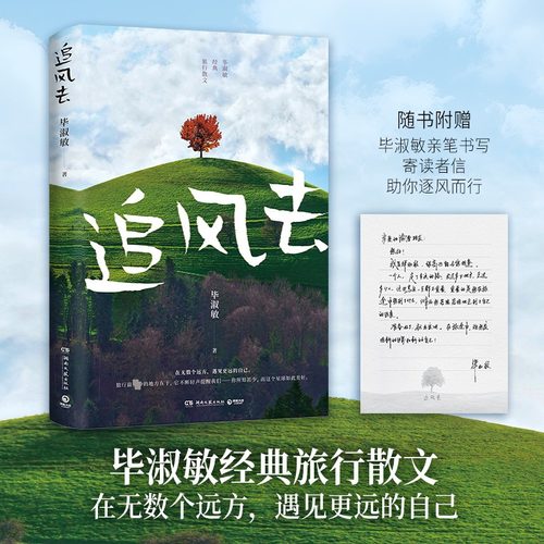 追风去 毕淑敏 著 著 湖南文艺出版社 9787572625275 散文