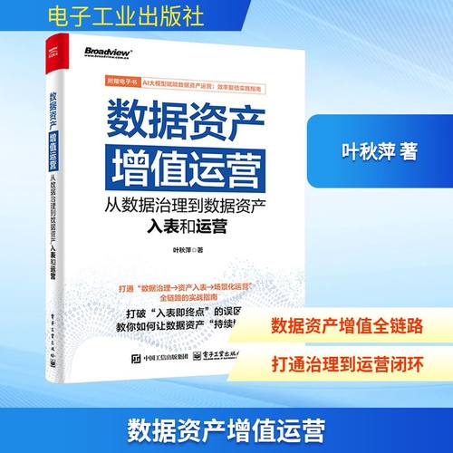数据资产增值运营：从数据治理到数据资产入表和运营