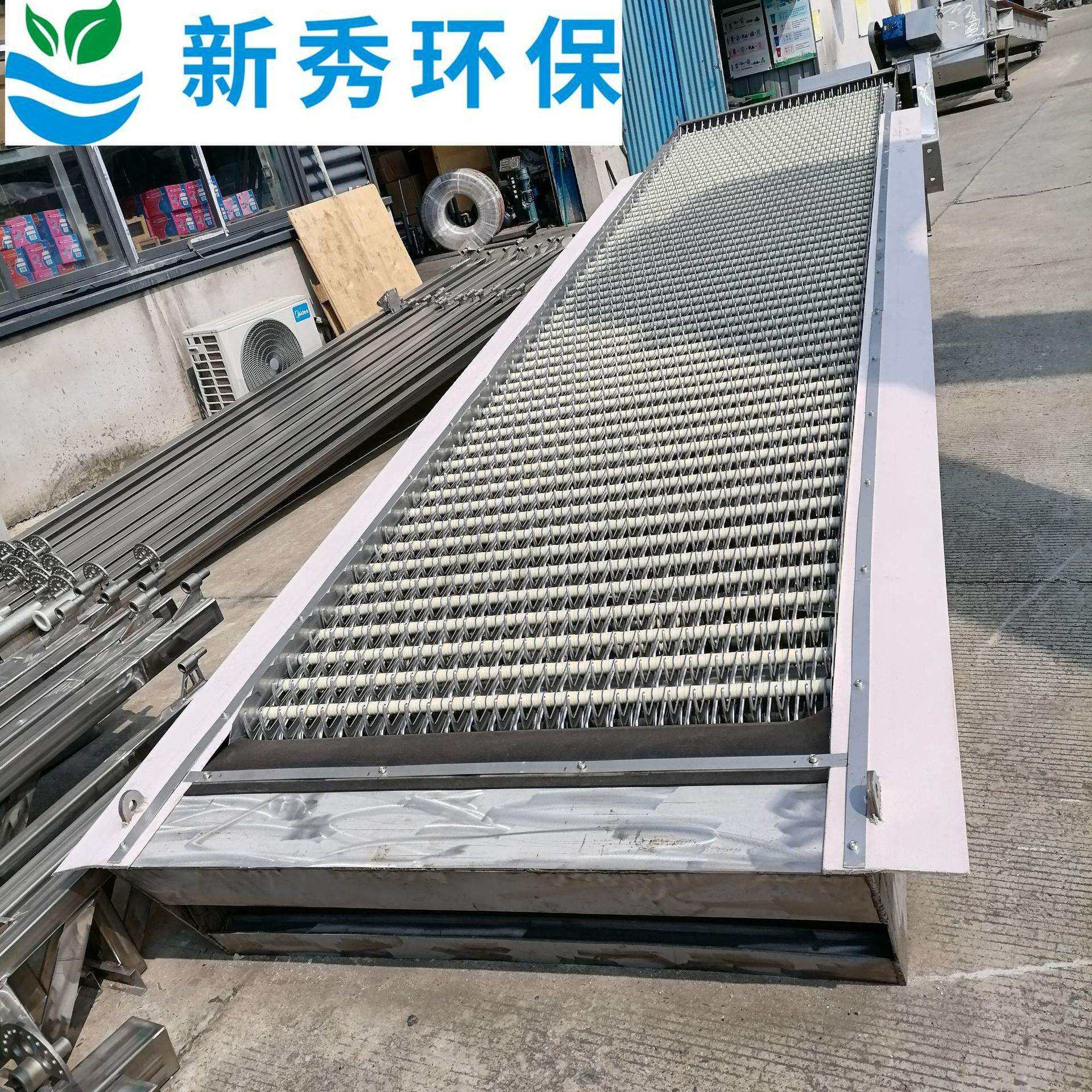 雨水泵站耙式格栅机格栅除污机GSHZ-300回转式齿耙轴格栅清污机