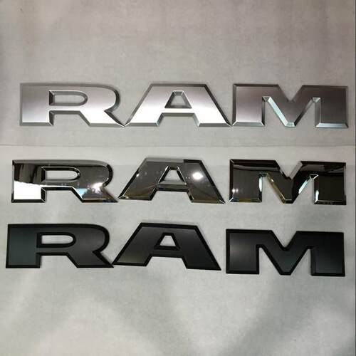 适用道奇RAM尾箱标皮卡贴标RAM150025003500后尾箱大号车贴