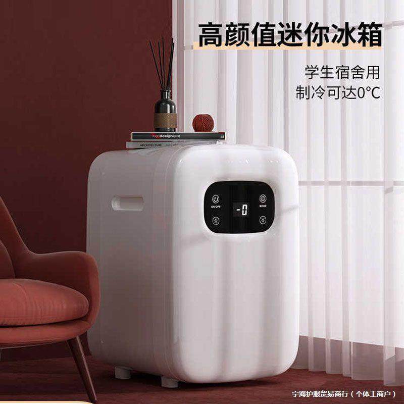 迷你小冰箱宿舍用家用mini小型冰柜美妆一人办公保鲜车载冷藏冰箱