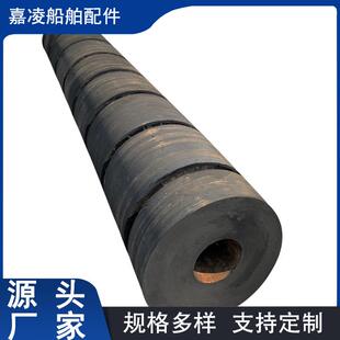 港口船舷防碰撞橡胶护舷圆筒拖轮橡胶护舷海上平台防撞用护舷