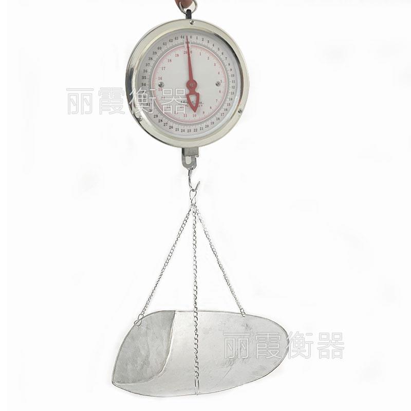 工厂双面表盘机械指针挂秤10kg/20kg厨房称重水果弹簧吊盘秤