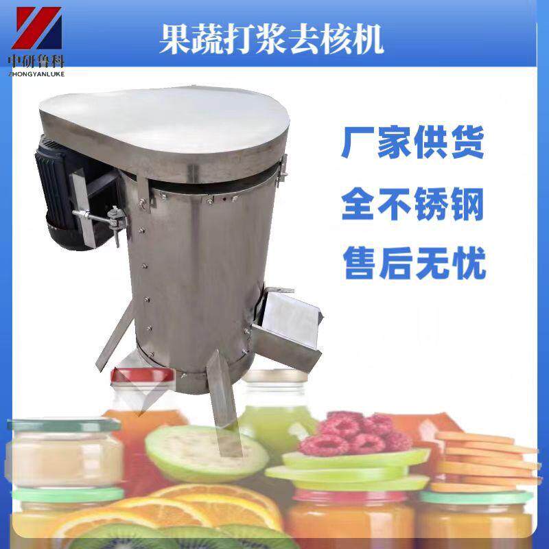 桃杏大型破碎去核机工业不锈钢核果类脱核机菠萝蜜榴莲剥核
