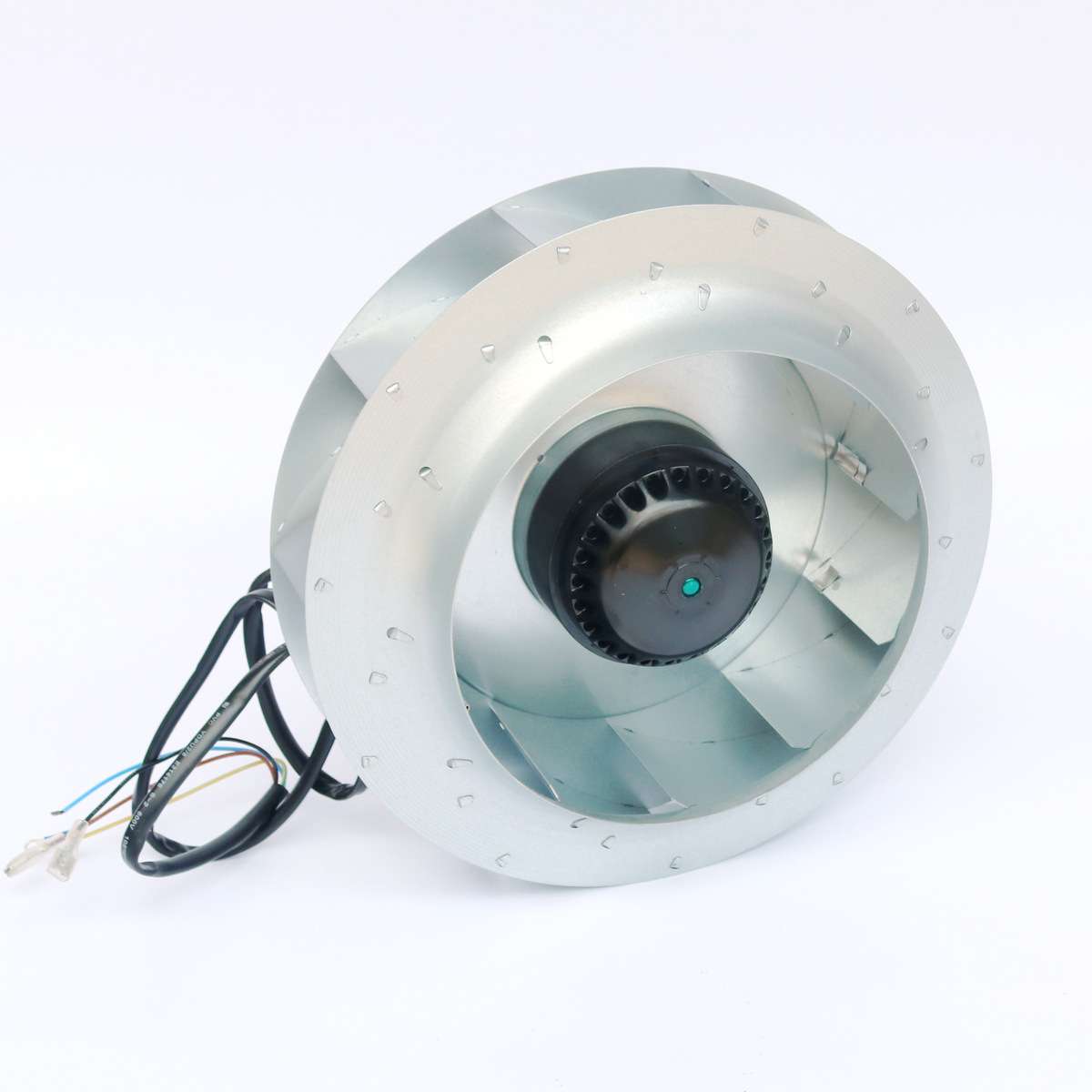 旻益管道通风设备低噪音新风系统AC92交流后倾式外转子离心风机