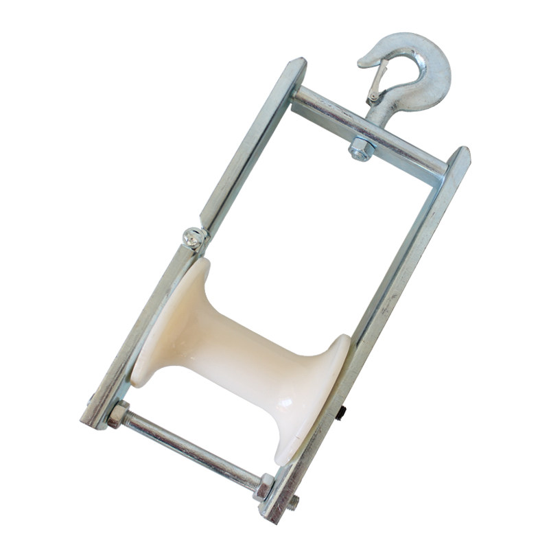 电缆滑轮放线滑轮座挂万向滑轮电力F滑轮挂钩拉线滑轮吊钩起重滑