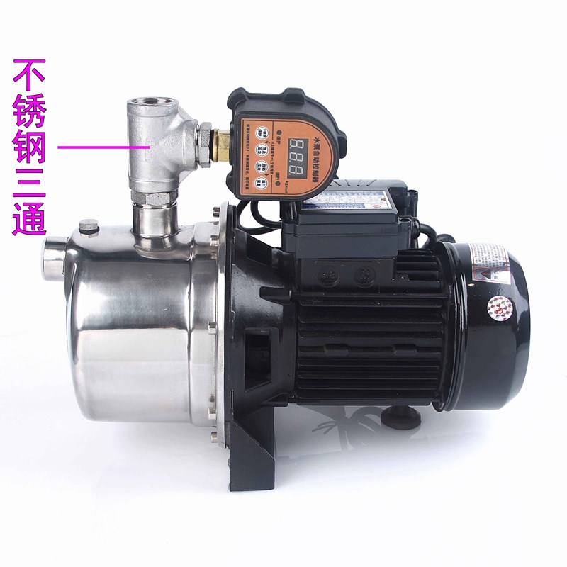 不锈钢喷射泵离j心全自动自吸泵抽水泵家用自来水增压泵水井加压