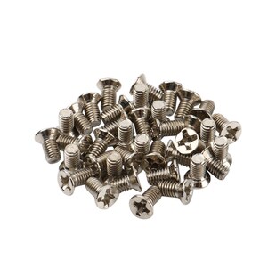 KM3*6平头螺丝十字螺钉直径3长度6mm配空心铜柱使用 (拍1发100个)