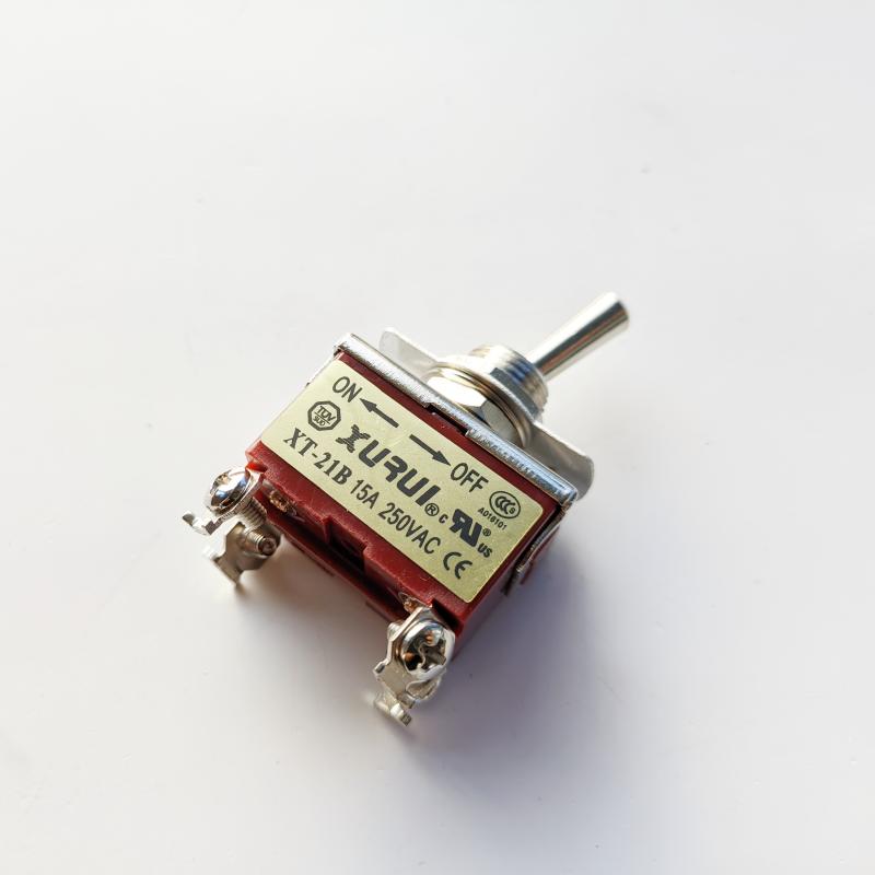 旭瑞钮子开关XT-11/12/13vB/21/22/23B三脚6脚两档三档 银触点自