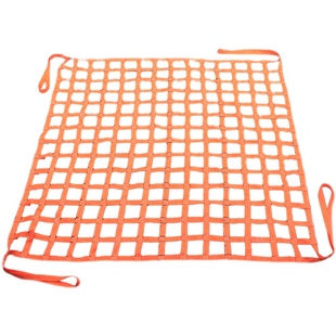 吊装网兜船用起重吊网彩色吊货网涤纶扁带网兜吊砖网攀爬防护网兜