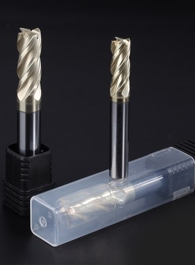 FGT不锈钢铣刀钨钢合金钛合金专用加长平刀涂层立铣刀CNC数控刀具