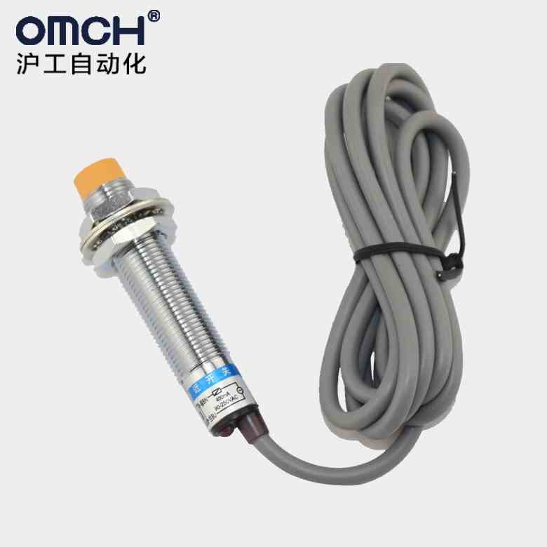 沪工 接近开关LJ12A3-4-Z/BY PNP直流三线常开24V 12V 电感传感器