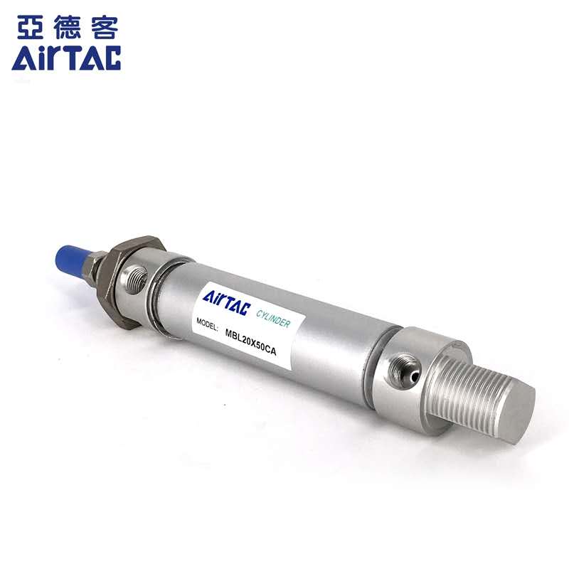 亚德客迷你气缸MBL32X25X50X75X100X125X150X200X250X300-S-U/CA