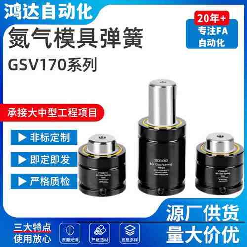 GSV170-7/10/15/19/25/38/50/63/75/80/100/125 氮气模具弹簧