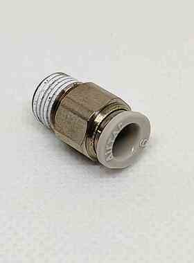 PC4M3-M亚德客PC4M5-M迷你型螺纹直通PC401-M接头PC6M5-M PC601-M