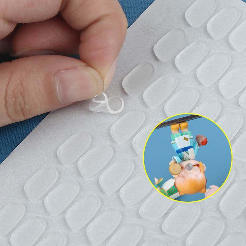 手办娃娃防倒脚贴桌面公仔无痕脚垫盲盒收纳车载摆件固定双面胶带,宠物/宠物食品及用品,宠物推车,淘宝优惠券,粉丝福利购,淘宝优惠卷