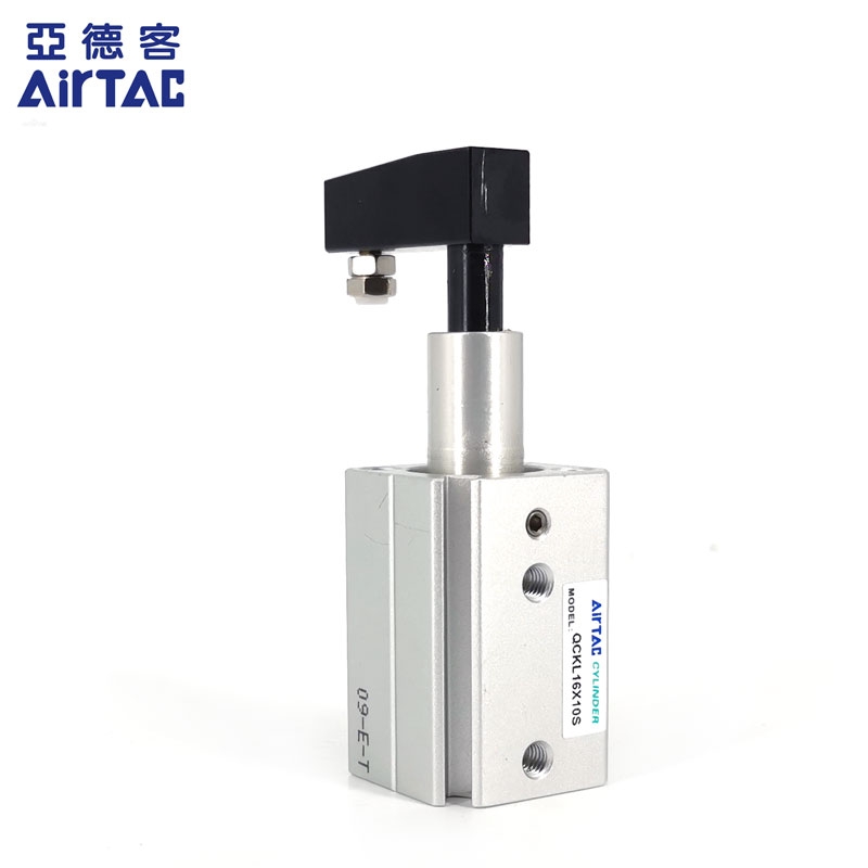 亚德客回转夹紧气缸QCKL12X10S/QCKL16X10S/QCKR20X10S/QCKR20X10