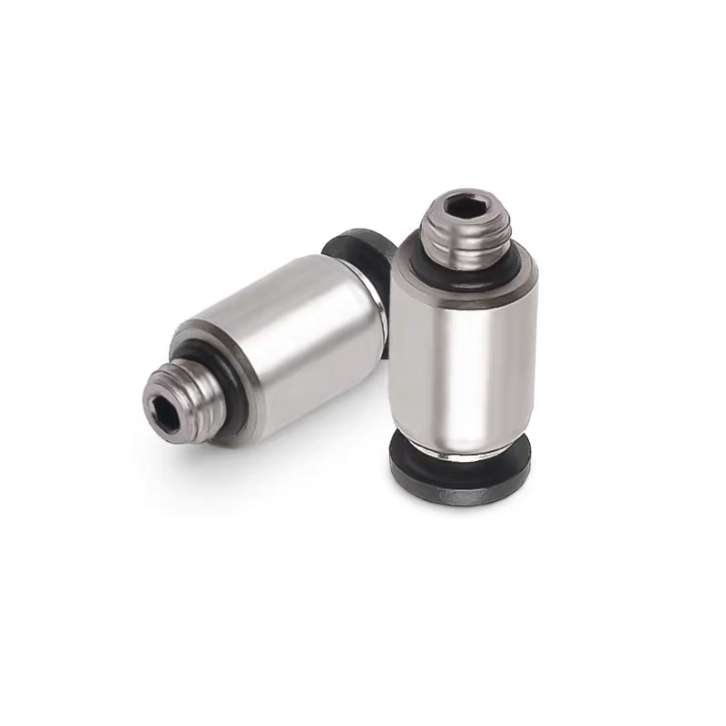 微型迷你螺纹直通接头POC4-M3C/4-M5C/6-M3/6-M5/6-M6/4-01/6-01C