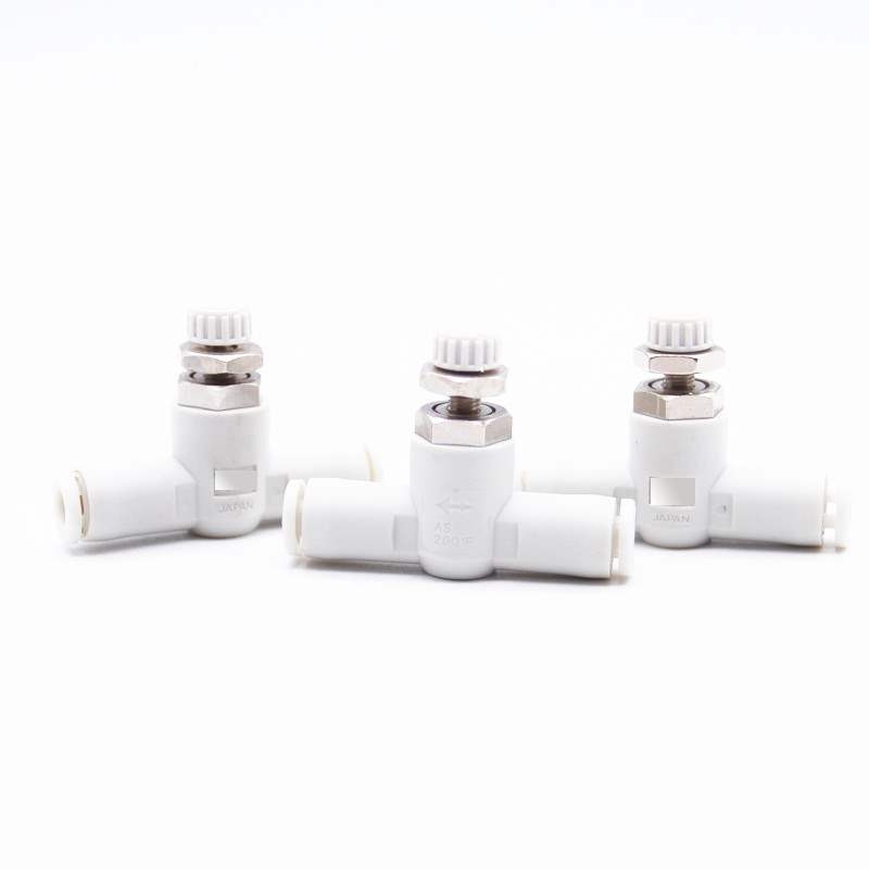 SMC型管道节流调气阀AS1001F-04/AS1001F-06/AS2051F-08/10/12