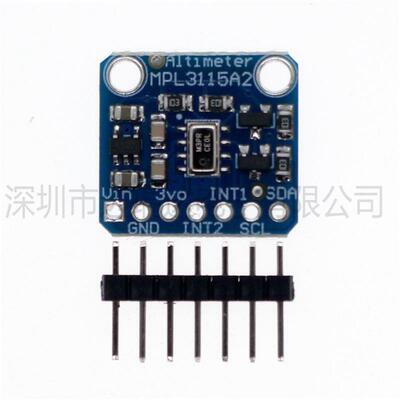 爆款MPL3115A2智能温度气压压力海拔高度传感器模块