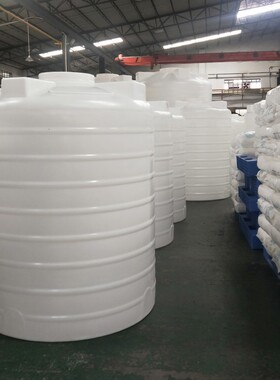 食品级3吨塑料立式圆桶水塔 3000L白色塑料储水圆桶 厂