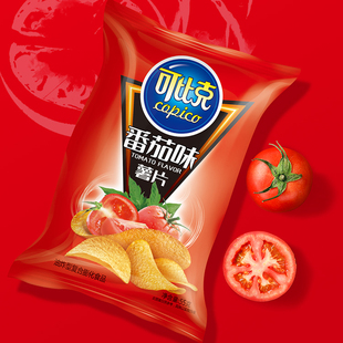 可比克薯片55g袋装多口味包装混合好吃小零食大礼包休闲小吃食品2