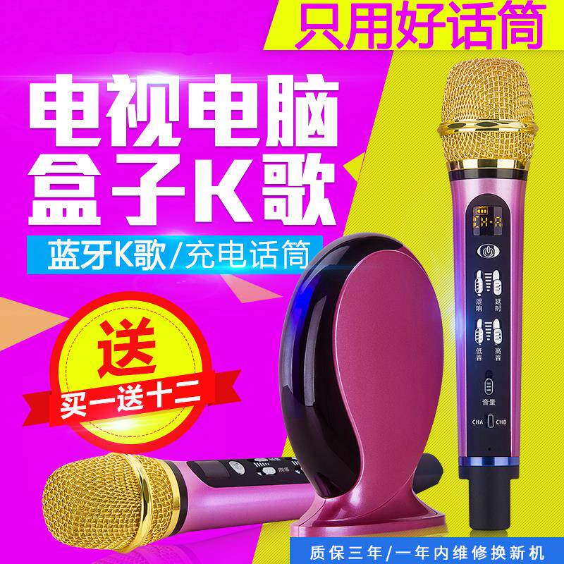 家庭ktv唱歌设备套装智能电视麦克风/话筒