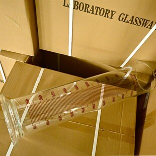 5L玻璃量筒5000ml高硼硅3.3液体工具量出式刻度计量仪器高精准 5L