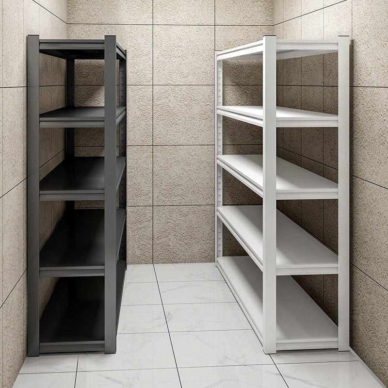 家用置物架钢制货架阳台多层储物架储藏间厨房收纳架快递杂物架子