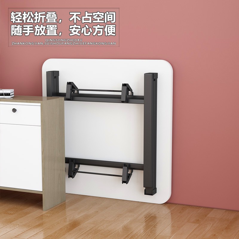 折叠吃饭桌矮桌家用餐桌地桌摆摊桌简易四方桌出租屋X正方形小桌