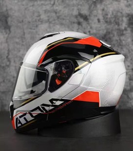 mt揭面盔摩托车头盔男双镜片机车女全盔冬四季保暖半盔大码盔骑行