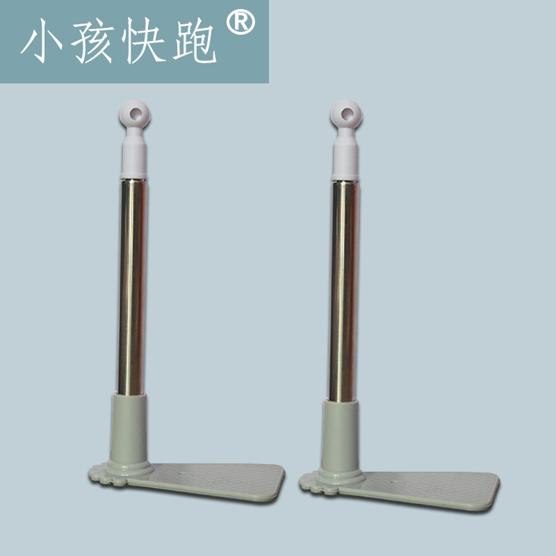 蚊帐床尾架简易床尾架子墙装半z圆形蚊帐专用配件支架宫廷圆顶配