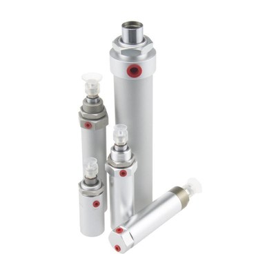 VAC系列真空气缸带吸盘气缸小型气动伸缩杆可调行程带活塞缓冲